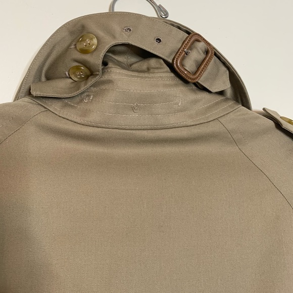 BURBERRY Long Kensington Trench w/ Removable Warm Lining Vintage Sz 44L - Picture 8 of 15